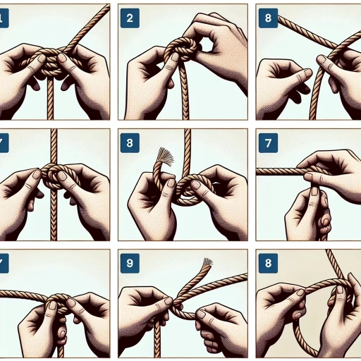 how to untie a knot