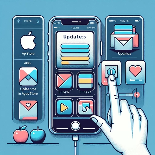 how to update apps on iphone