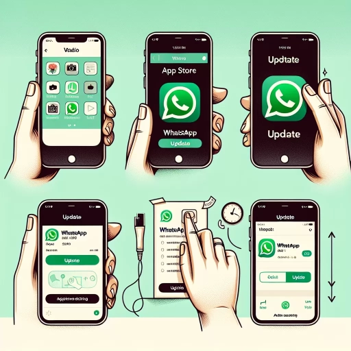 how to update whatsapp on iphone