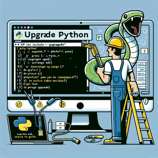 how to upgrade python