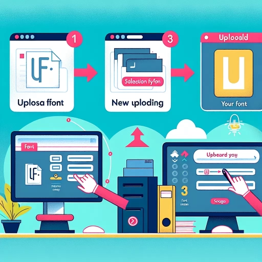 how to upload font to canva