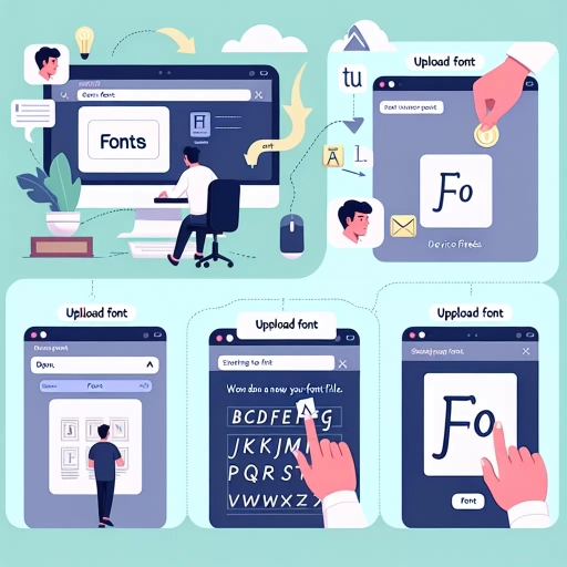 how to upload fonts to canva