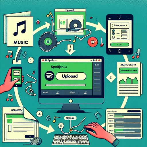how to upload on spotify
