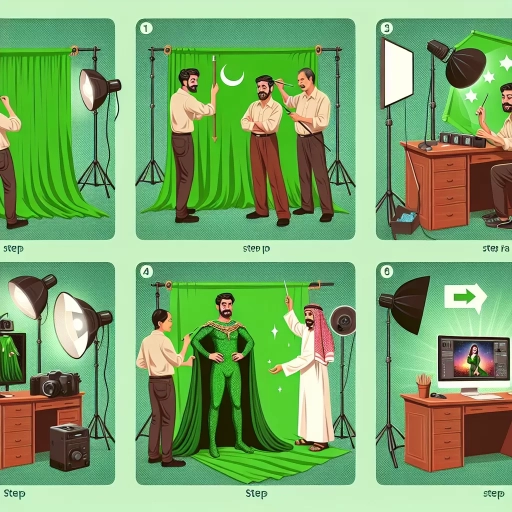 how to use a green screen