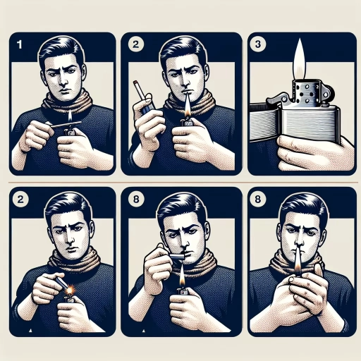 how to use a lighter