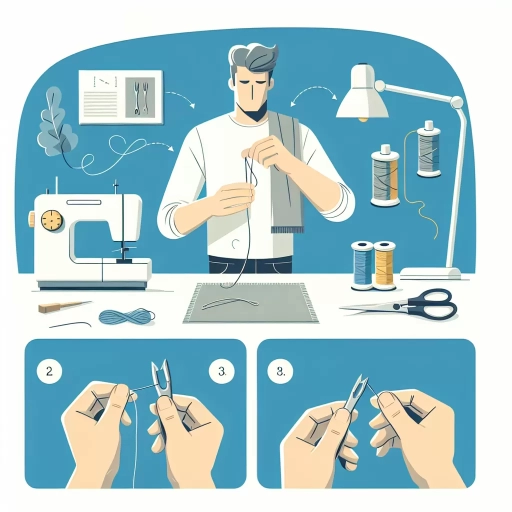 how to use a needle threader