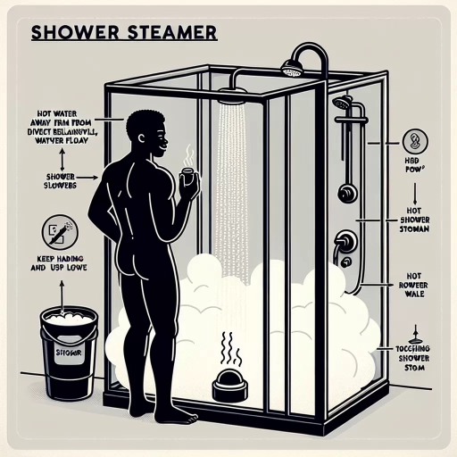 how to use a shower steamer