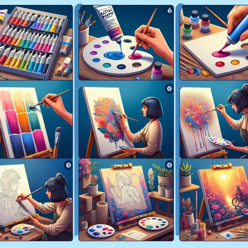 how to use acrylic paint