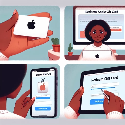 how to use apple gift card