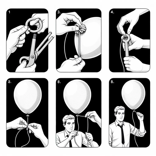 how to use balloon tie tool
