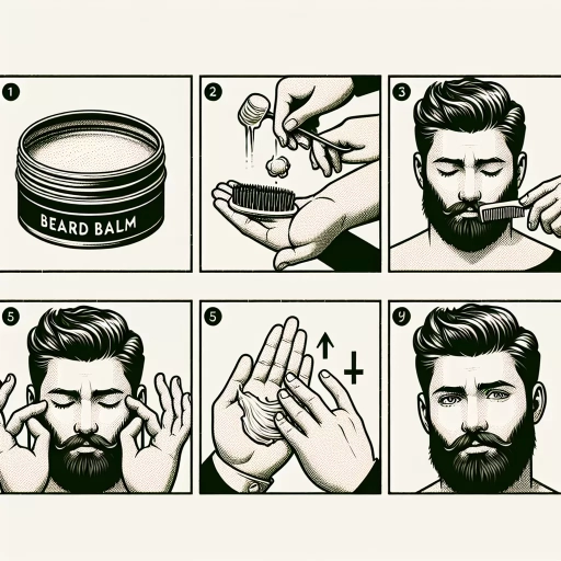 how to use beard balm