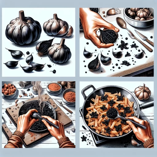 how to use black garlic