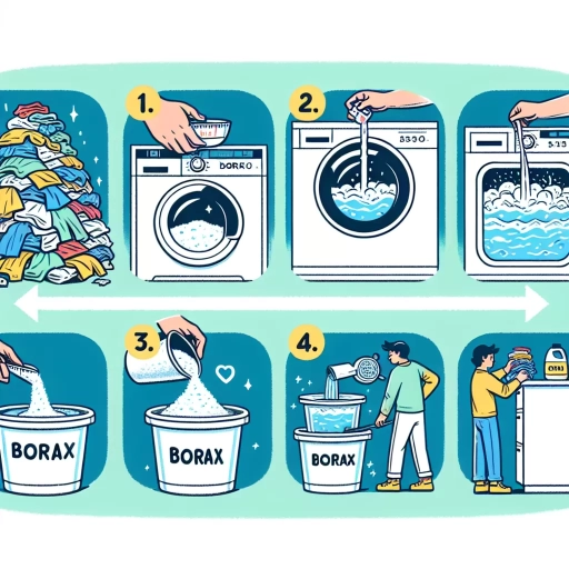 how to use borax in laundry
