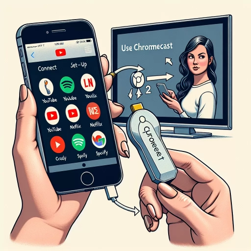 how to use chromecast on iphone