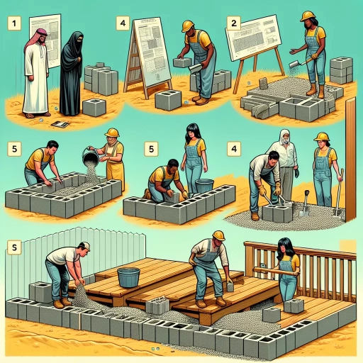 how to use concrete deck blocks