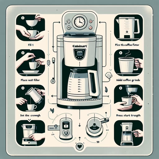 how to use cuisinart coffee maker