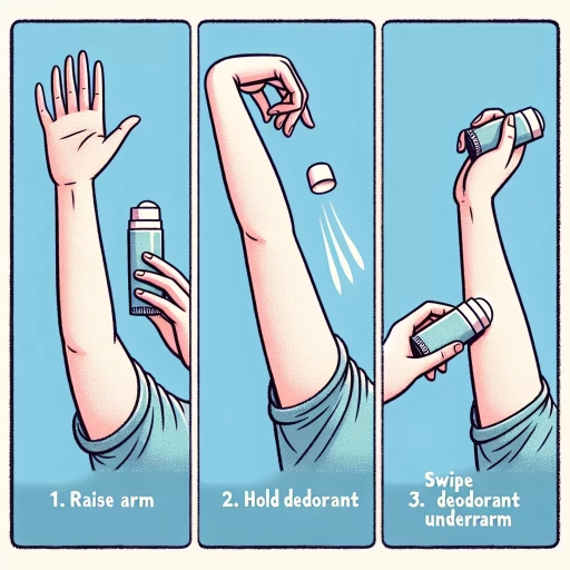 how to use deodorant