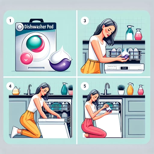 how to use dishwasher pods
