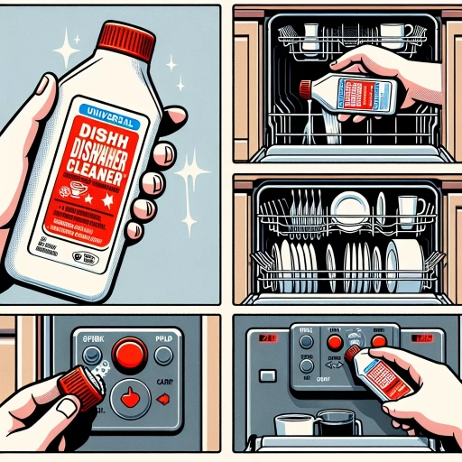 how to use finish dishwasher cleaner