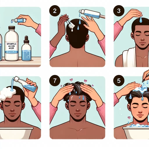 how to use glycolic acid on scalp