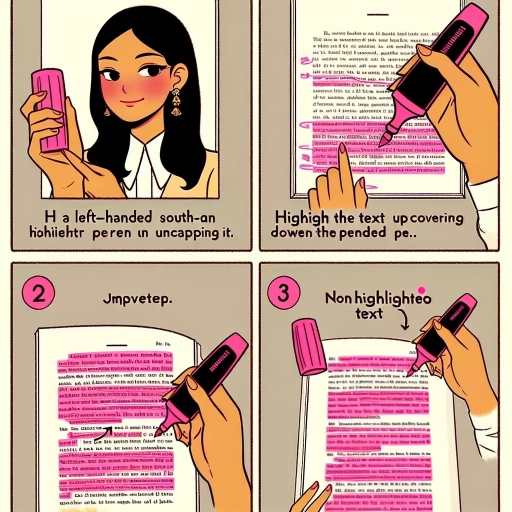 how to use highlighter