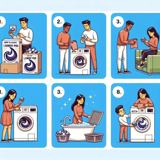 how to use laundry pods