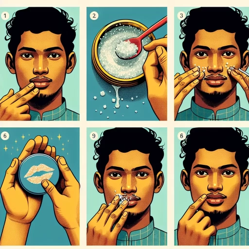 how to use lip scrub