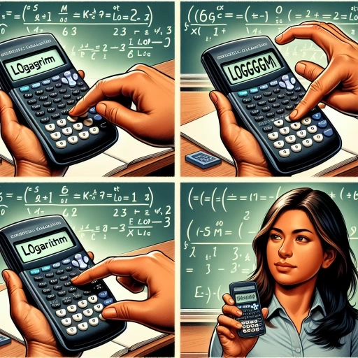 how to use log on a calculator