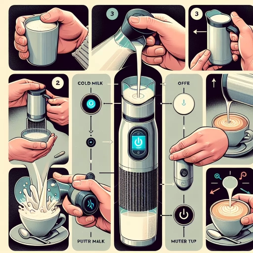 how to use nespresso milk frother