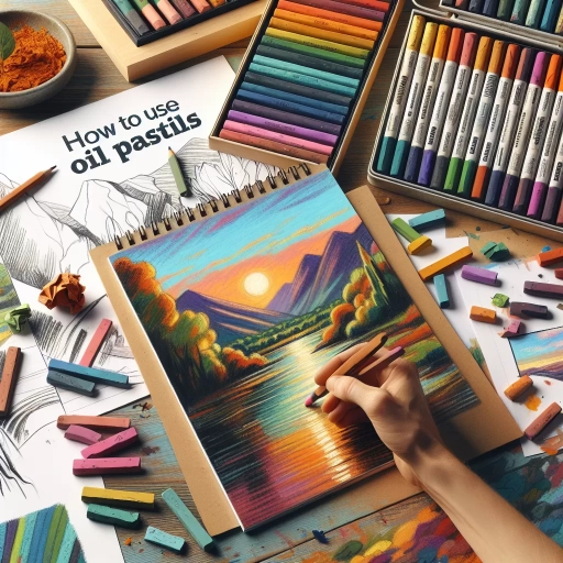 how to use oil pastels