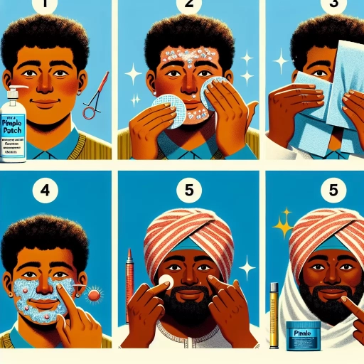 how to use pimple patch