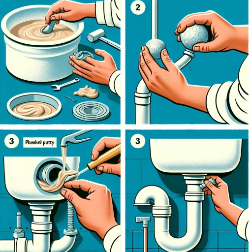 how to use plumbers putty