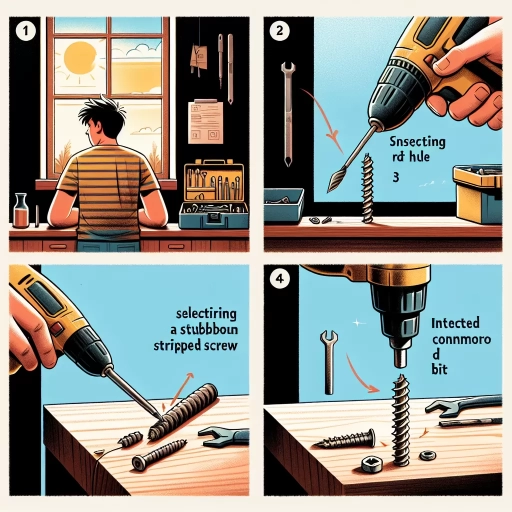 how to use screw extractor