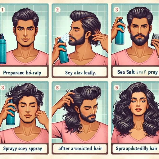 how to use sea salt spray
