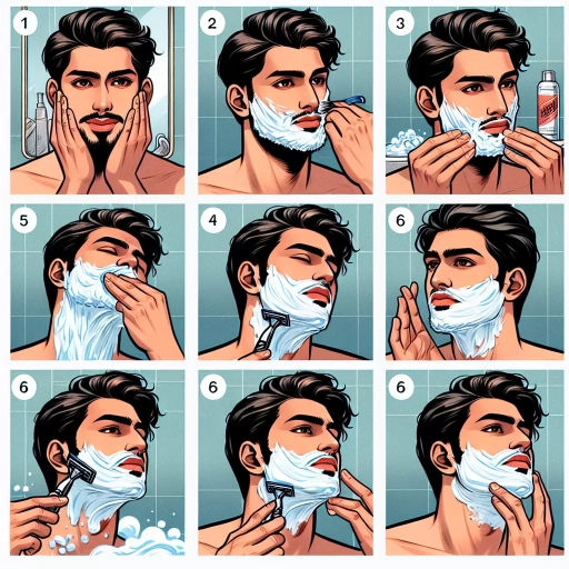 how to use shaving cream