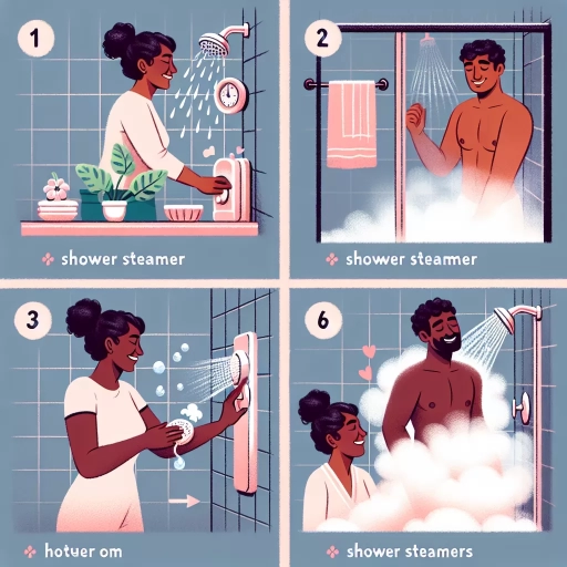 how to use shower steamers