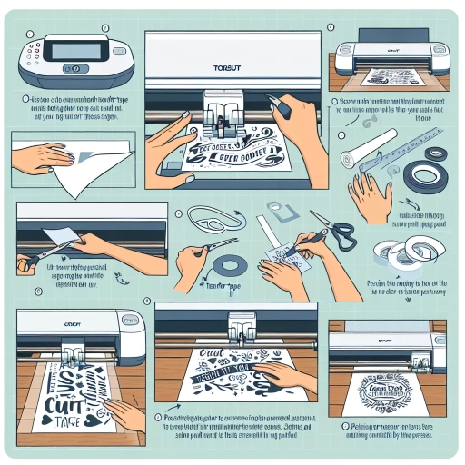 how to use transfer tape cricut