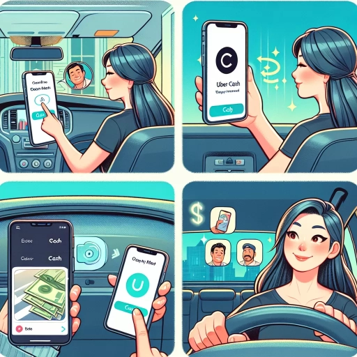 how to use uber cash