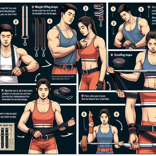 how to use weight lifting straps