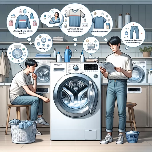 how to use whirlpool washing machine