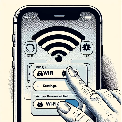 how to view wifi password on iphone