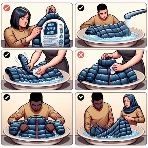 how to wash a puffer jacket