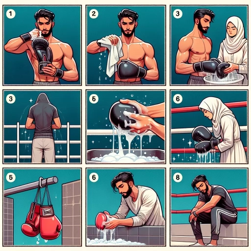 how to wash boxing gloves