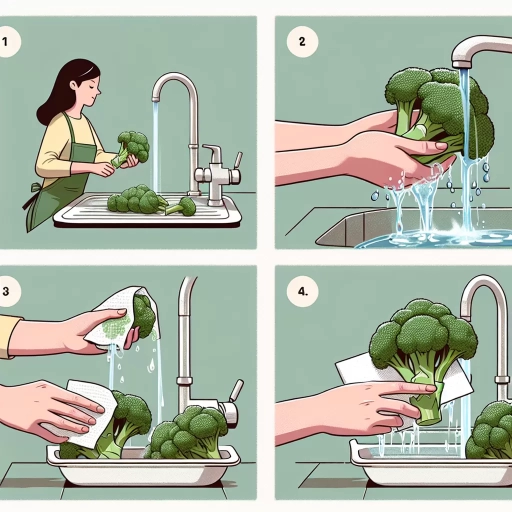 how to wash broccoli