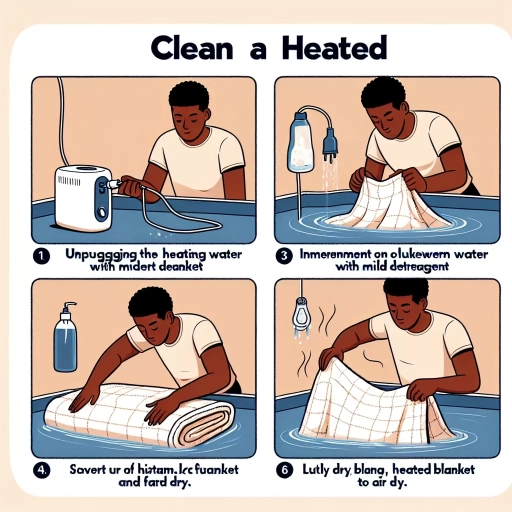 how to wash heated blanket