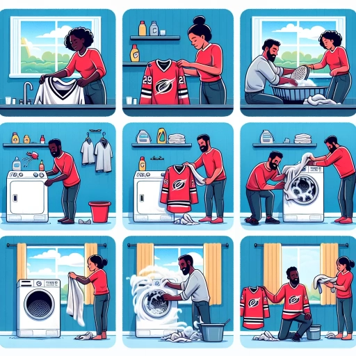 how to wash hockey jersey