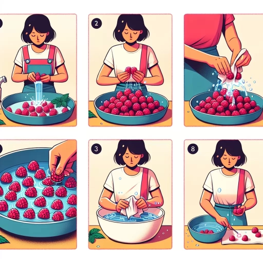 how to wash raspberries