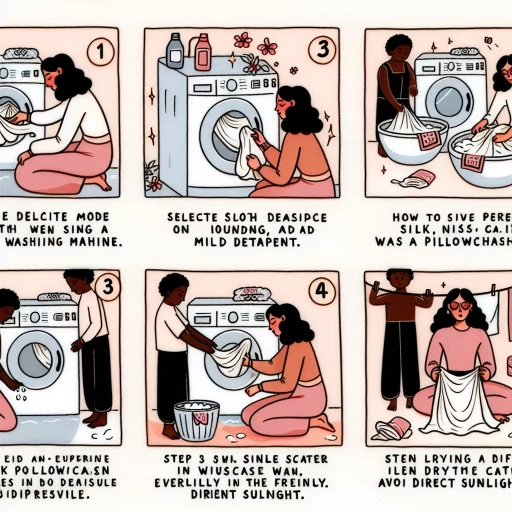 how to wash silk pillowcases