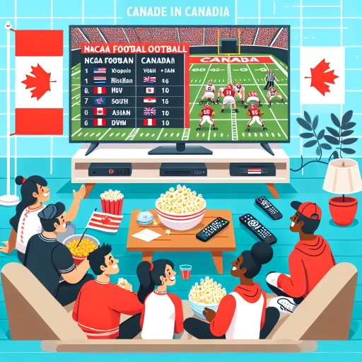 how to watch ncaa football in canada