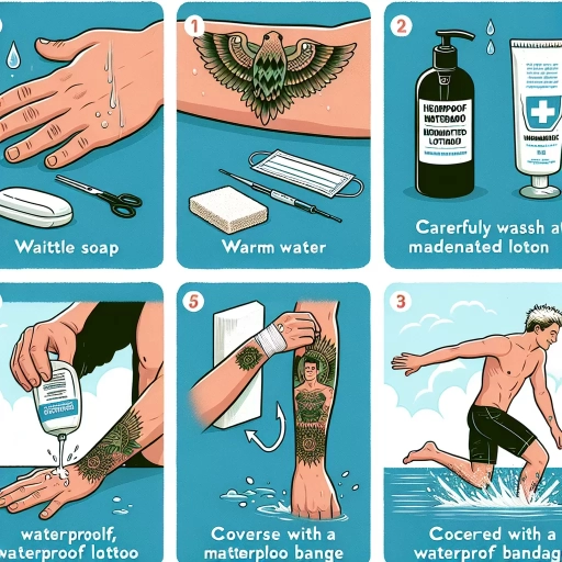 how to waterproof a tattoo for swimming